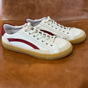 Nothing New Women's Red/White Sneakers